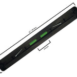 Kitchen Knife Set Kit | Red Handle & Black Magnetic Rack