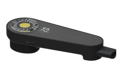 Voozr Spark  Pen - Portable Quartz Heating, Reusable,7-Color LED, 500mAh Battery, Rivals Puffco Pivot