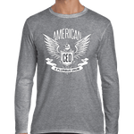 American CEO Patriotic Eagle Men's Long Sleeve Shirt