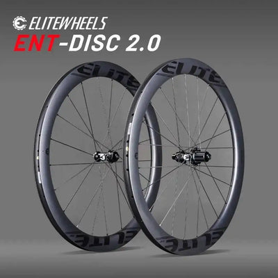 ELITEWHEELS Carbon Wheels ENT 2.0 Disc Brake 700c Carbon Rim Center Lock Road Bike Wheelset UCI Quality Road Racing Whee