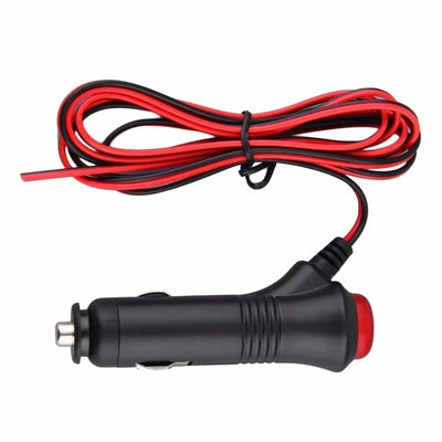 Kebidu 12v 24V car cigarette lighter socket splitter plug connector power adapter on off switch Universal Charger power