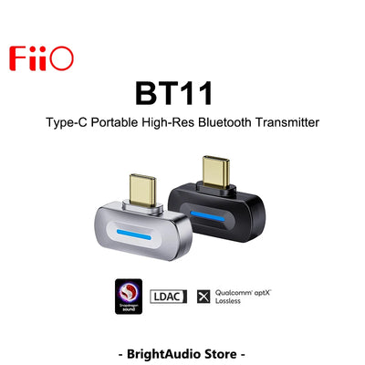 FiiO BT11 Type-C Bluetooth 5.4 Transmitter for Mobile / Game Player to Wireless Headphone support LDAC/AptX Adaptive/Low