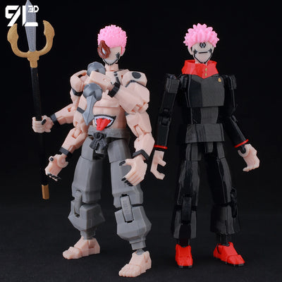 9L3D T13 Jujutsu Kaisen Itadori Figure LUCKY13 Training Ver. JJK Titan13 Multi-Jointed Movable Dummy13 Stress Relief Toys Gifts