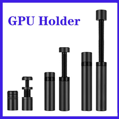 Aluminum GPU Holder Vertical Telescopic Rotating Stand Magnetic Bracket Video Card Holder Graphics Card Bracket Support
