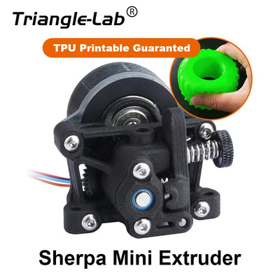 RS Trianglelab Sherpa MINI Extruder SLS Injection moulding Light Weight DDB Extruder Compatible  Ender3 CR10 CR6 TEVO 3D