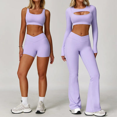 Sportswear Yoga Set 2PCS Gym Clothes Workout Outfits Yoga Suits For Women Tracksuits Fitness Set Sports Bra Running Gym Leggings