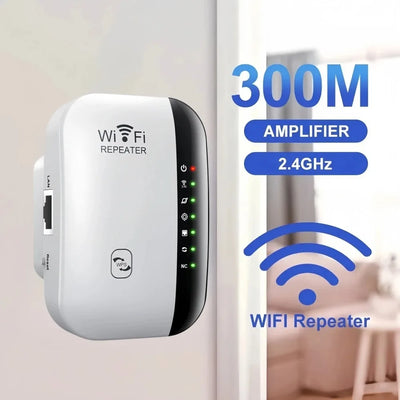 300Mbps WIFI Repeater Remote Wi-Fi Amplifier 802.11N WiFi Signal Booster Network Amplifier For Home/Office Wireless Repe