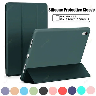 For iPad Air11 2025 2024 case A16 11th Pro11 M4 M2 iPad 9th 6th 5th Gen 9.7 10.2 Air6 M3 M2 Air5 4 10.9 10th Air1 2 Pro