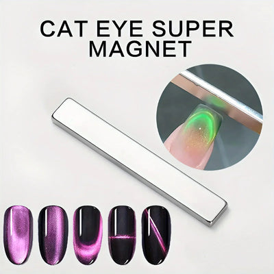 Nail Art Magnetic Pen 3D Cat Eye Painting Nails Art Design Dual-Ended Magnet Wand Gel Polish Magic for Manicure DIY&Salo