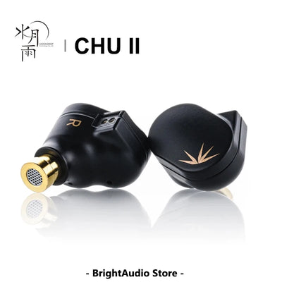 MOONDROP CHU II Dynamic Driver In-Ear Earphone Earbuds High Performance IEM 0.78mm Detachable cable Wired Headset CHUII
