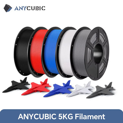 ANYCUBIC 5KG PLA Filament For FDM 3D Printer 1.75mm Eco-friendly 3D Printing Material Failment For Kobra S1C K3C EU US W