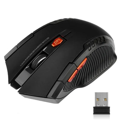 2.4G Wireless Mouse 1600DPI Optical Mouse Gamer for Computer 6 Buttons Wireless Mice with USB Receiver for PC Laptop Acc