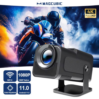 Magcubic Android 11 390ANSI HY320 Projector 4K Native 1080P Dual Wifi6 BT5.0 Cinema Outdoor Portable Projetor Upgrated H