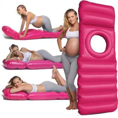 Stomach Sleeping Prenatal Massage Belly Pregnancy Yoga Pregnancy Air Mattress Inflatable Pregnancy Pillow With Belly Hol