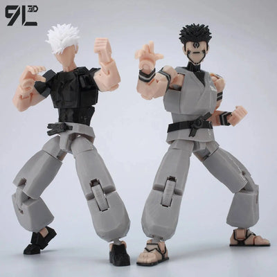 9L3D Lucky13 Gojo Sukuna Jujutsu Fushiguro Toji Gojo Satoru Action Figure Dummy13 T13 Multi-Jointed Collectible Toys Titan13
