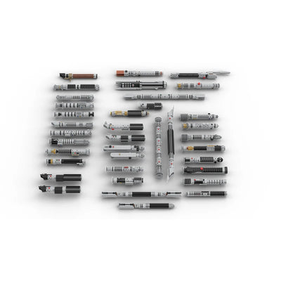 MOC Space War Lightsaber series classic movie Military weapon Buildingblocks Assembly model toy Children's gift Universa