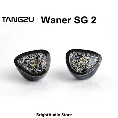 TANGZU WANER2 WANER 2nd Gen HIFI In-Ear Monitor Earphone Dynamic Driver High-Resolution 0.78mm Detachable wired Cable Earbuds