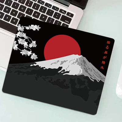 Kawaii Sakura Sun Mouse Pad Keyboard Desk Mat Flower Mousepad Gaming Accessories Small Gamers Decoracion Gamer PC XXL Ma