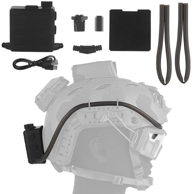 Tactical Goggles Defogger Defogging Fan Anti-fog Kit for Airsoft Shooting Motocross Mountaineering Protection Glasses Sk