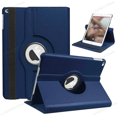 For iPad 9.7 5th 6th Case iPad Air 11 2 3 4 5 10.9 Rotate Stand Cover for iPad 10.2 7th 8th 9th 10th 11th Generation Pro