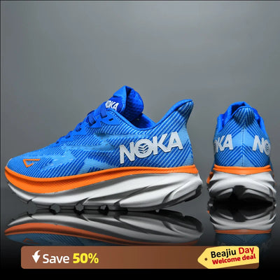 Men Sports Running Shoes Casual Carbon Plate Marathon Breathable Lightweight Women's Comfortable Athletic Nonskid Sneake