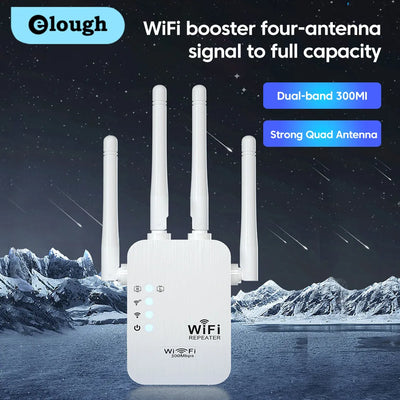 Wireless WiFi Repeater Wifi Signal Booster Dual-Band 2.4G WiFi Extender 802.11bgn Gigabit EU US Plugs WiFi Amplifier WPS Rout