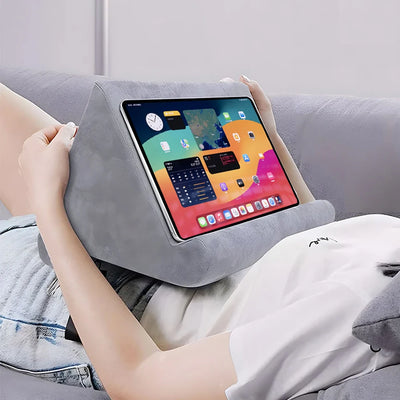 Sponge Pillow Tablet Holder for IPad Samsung Huawei Xiaomi Tablet Holder Mobile Phone Support Pillow Multi-angle Reading