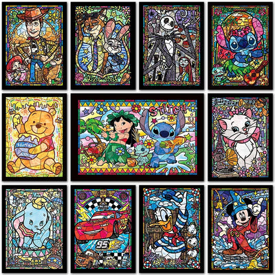 5D DIY Diamond Painting kit Disney Mickey Mouse Dumbo Cars Full Square&Round Diamond mosaic embroidery Cross stitch Home