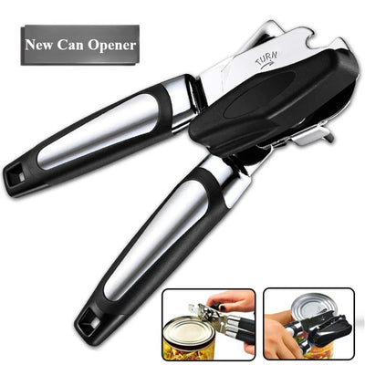 Professional Iron Manual Can Opener Multifunctional Stainless Steel Beer Handle Can Opener Kitchen Gadgets Bottle Opener
