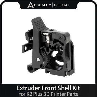 Creality Original K2 Plus Extruder Front Cover Printing Parts Extruded Front Shell Kit Near Black for K2 Plus 3D Printer Parts