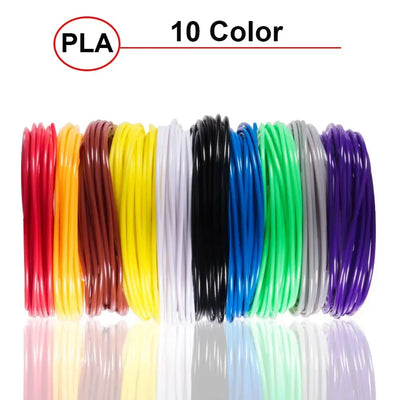 5M 5/10/20 Colors 3D Pen Refills Pla 3D Pen Printing Cables Filament Printing Materials High Precision Printer Cable Mat