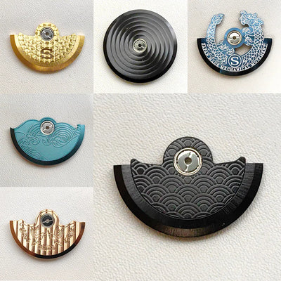 Customized Rotor NH35 Movement Roto Fit for NH38 NH39 4R35 7S26 NH35 Movement Pendulum Oscillating Weight Hammer Automat