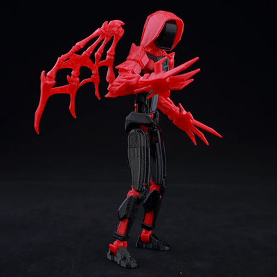 T13 Dummy Lucky13 Joints Movable Action Figure with Glow in Dark Feature 3D Printed Poseable Dummy for Night Photography