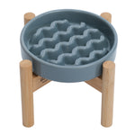 [Macaroni] Slow Feeder Dog Bowls - Yellow / Frozen Blue / Purple