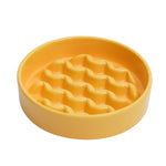 [Macaroni] Slow Feeder Dog Bowls - Yellow / Frozen Blue / Purple